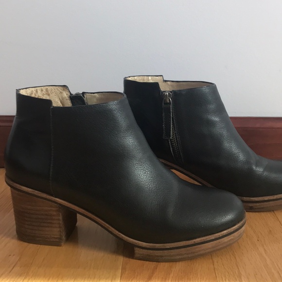 Bul black leather bootie - Picture 5 of 5